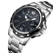 Load image into Gallery viewer, Steel Strap Sport Wristwatch for Men