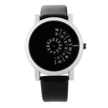 Load image into Gallery viewer, Unique Design Leather Strap Turntable Wristwatch